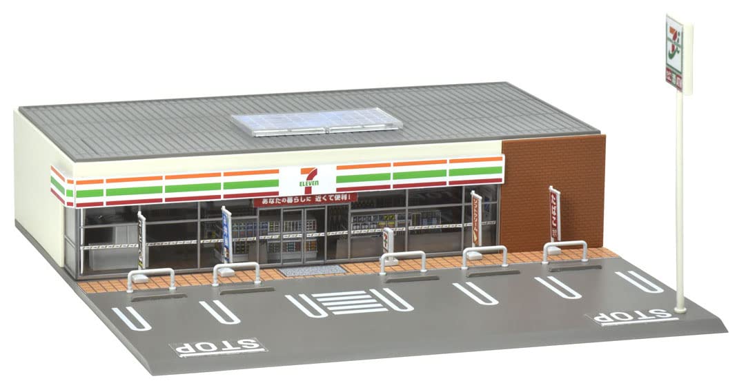 Tomytec Japan N Gauge Convenience Store Seven-Eleven 4235 Diorama Supplies- Japan Figure Store - #1 Bring To You The Best Japanese Goods
