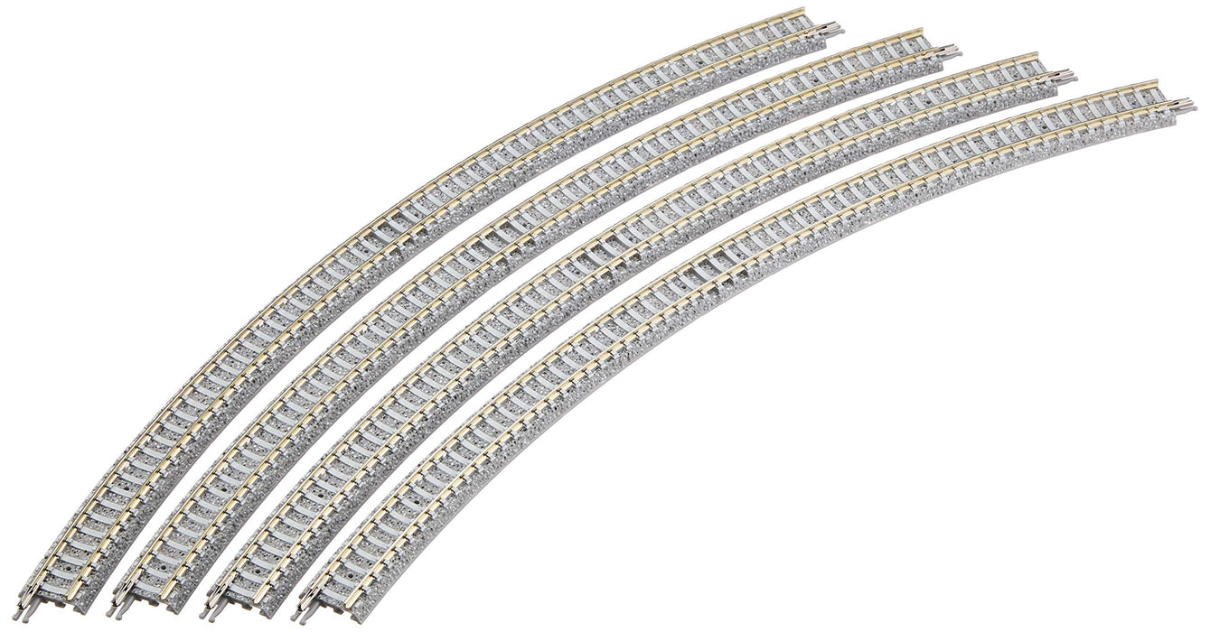 Tomytec Tomix N Gauge Set of 4 Curved Pc Rail C391-45-Pc F 1198 Railway Model Supplies- Japan Figure Store - #1 Bring To You The Best Japanese Goods