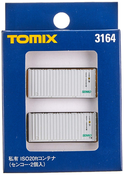 Tomytec Tomix N Gauge Iso20Ft Senko Container Set 2 Pieces 3164 Railway Model- Japan Figure Store - #1 Bring To You The Best Japanese Goods