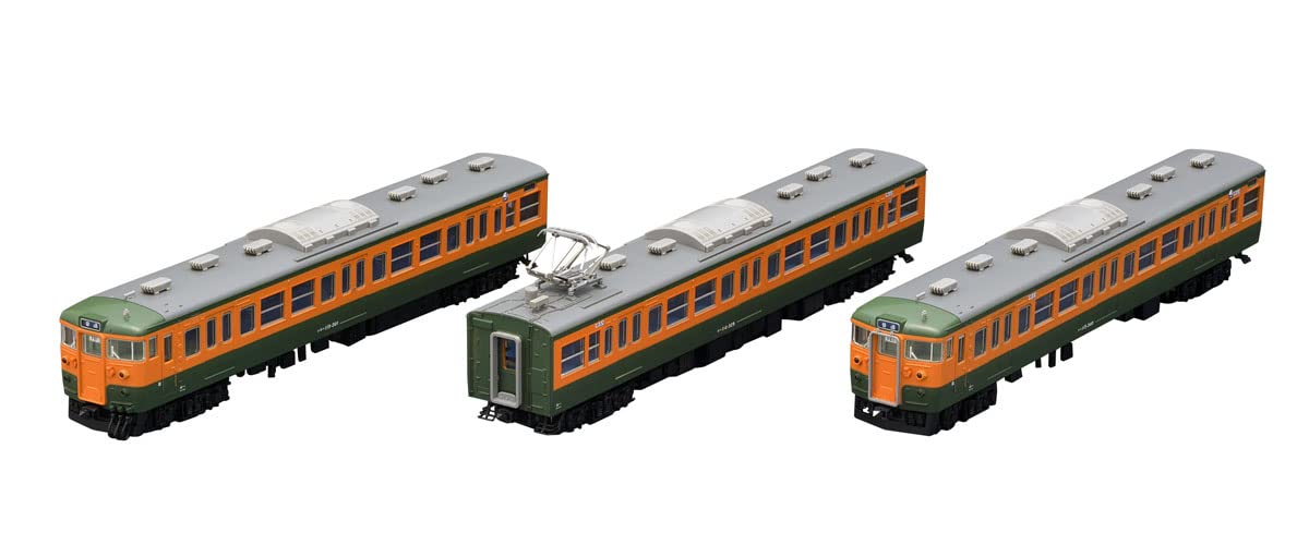 Tomytec Tomix N Gauge JNR 115 300 Series 3-Car Railway Model Train Set Shonan Color- Japan Figure Store - #1 Bring To You The Best Japanese Goods