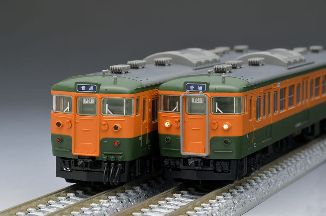Tomytec Tomix N Gauge JNR 115 300 Series 3-Car Railway Model Train Set Shonan Color- Japan Figure Store - #1 Bring To You The Best Japanese Goods