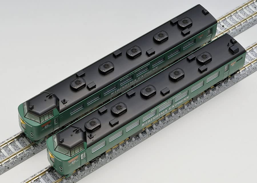 Tomytec Tomix N Gauge 485 Series Kirishima Express 98469 Green Model Train- Japan Figure Store - #1 Bring To You The Best Japanese Goods
