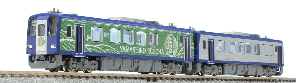 Tomytec Tomix N Gauge Kiha 120 Type 0 Diesel Car Kyoto Yamashiro 2 Car Train Set Limited Edition Model 98985- Japan Figure Store - #1 Bring To You The Best Japanese Goods