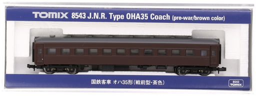 Tomytec Tomix N Gauge Brown Oha 35 Prewar 8543 Model Railway Passenger Car- Japan Figure Store - #1 Bring To You The Best Japanese Goods