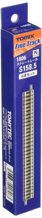 Tomytec Tomix N Gauge Straight Rail S158.5 F- 4 Pack Railway Model Supply 1806- Japan Figure Store - #1 Bring To You The Best Japanese Goods