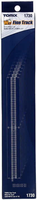 Tomytec Wide Pc Rail S280-WP 10 Piece Set 1730 Tomix N Gauge Railway Model Supplies- Japan Figure Store - #1 Bring To You The Best Japanese Goods