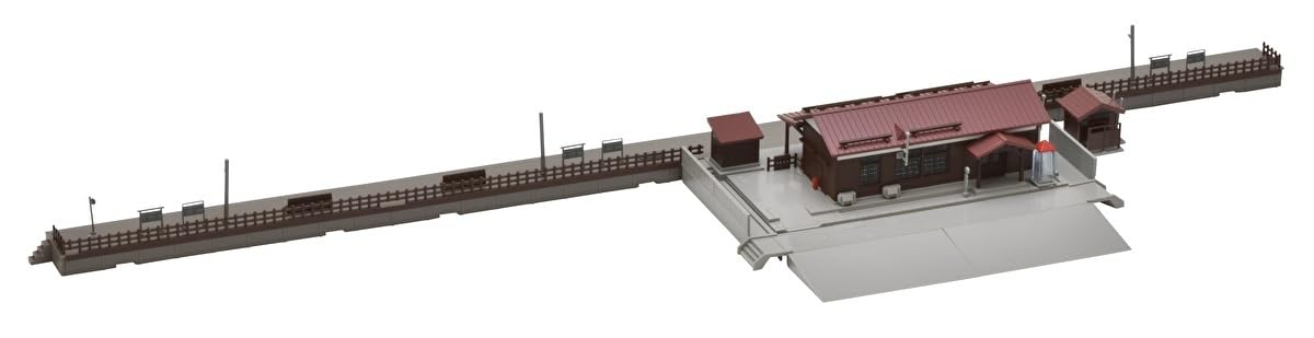 Tomix N-Gauge Wooden Station 4251 Set by Tomytec- Japan Figure Store - #1 Bring To You The Best Japanese Goods