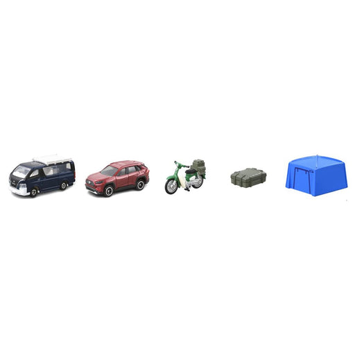 TAKARA TOMY Tomica Let'S Go With Tomica Auto Camp Set- Japan Figure Store - #1 Bring To You The Best Japanese Goods