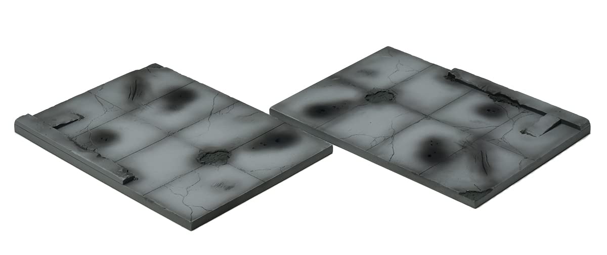 Tomytec 1/144 Geocolle Combat Series Dcma15 Mini Base Concrete Ground A Painted Plastic Model 323747- Japan Figure Store - #1 Bring To You The Best Japanese Goods