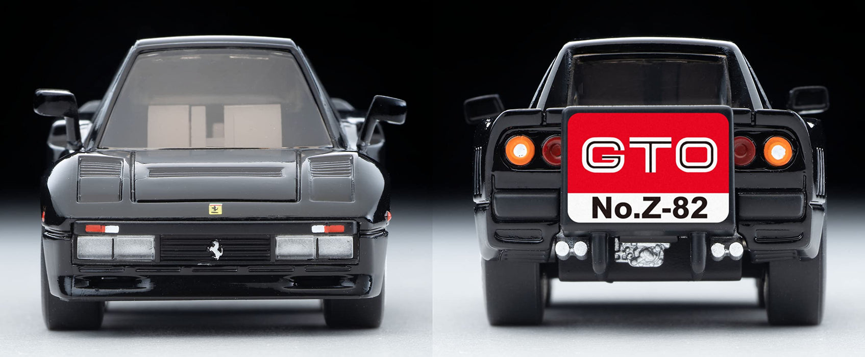 Tomytec Ferrari GTO Black - Zero Z-82B Finished ChoroQ Product- Japan Figure Store - #1 Bring To You The Best Japanese Goods