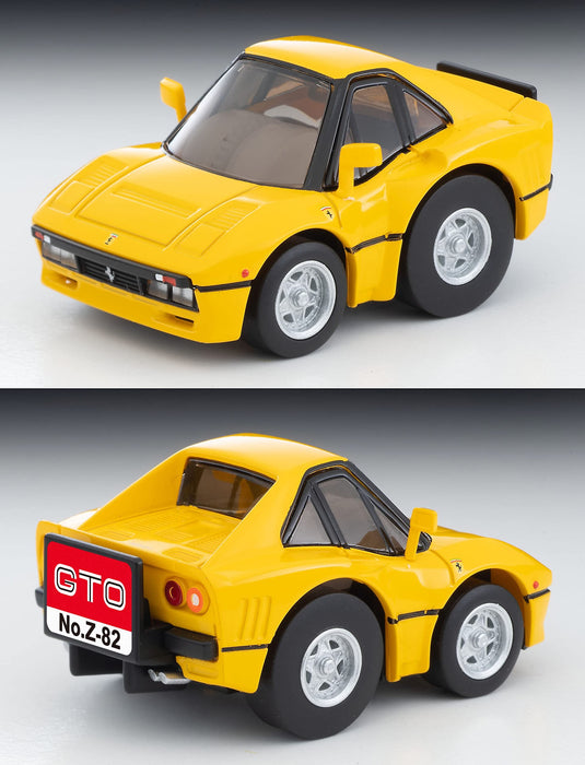 Tomytec Ferrari GTO Yellow Finish ChoroQ Zero Z-82C Model Car- Japan Figure Store - #1 Bring To You The Best Japanese Goods