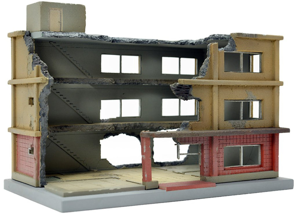 Tomytec 152 Geocolle Building Collection - Wide Building Diorama Under Demolition- Japan Figure Store - #1 Bring To You The Best Japanese Goods