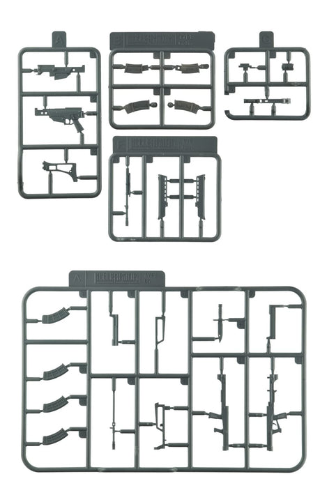 TOMYTEC Diocom Weapons Dcml01 Assault Rifle Set A Plastic Model- Japan Figure Store - #1 Bring To You The Best Japanese Goods