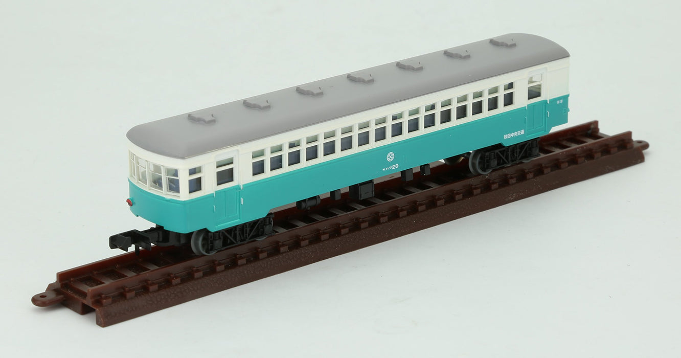Tomytec Geocolle Railway Collection Akita 2-Car Set Blue Diorama Supplies- Japan Figure Store - #1 Bring To You The Best Japanese Goods