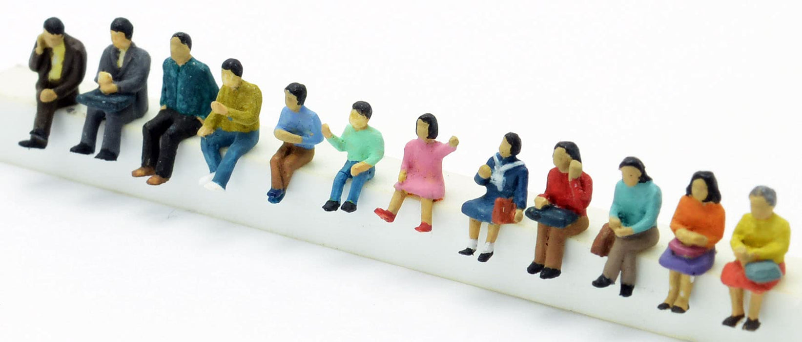 Tomytec Human Scene Collection 114 - Sitting People Diorama Supplies- Japan Figure Store - #1 Bring To You The Best Japanese Goods