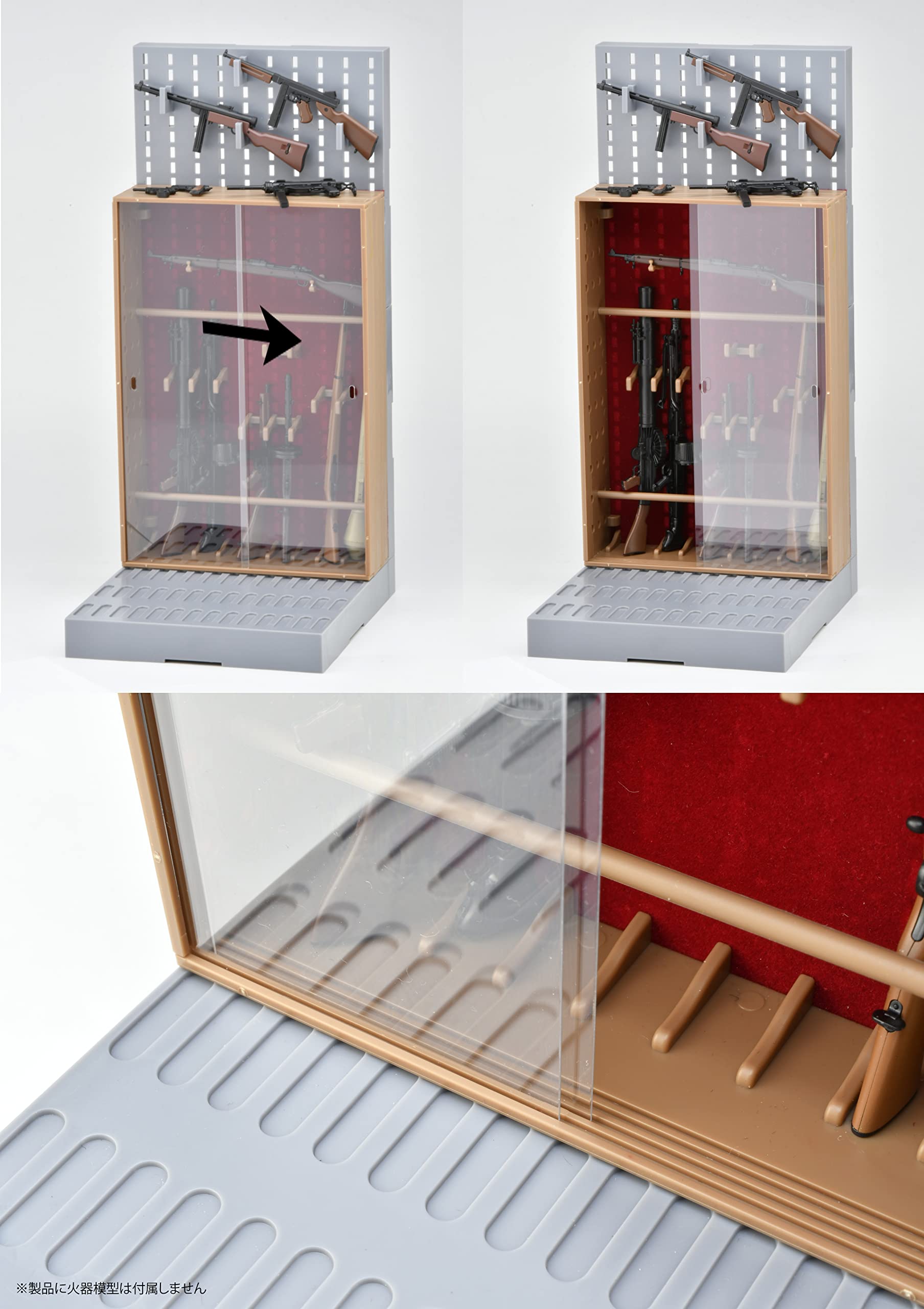 Tomytec Little Armory Study1942 Ld042 Classic Plastic Gun Rack Model- Japan Figure Store - #1 Bring To You The Best Japanese Goods