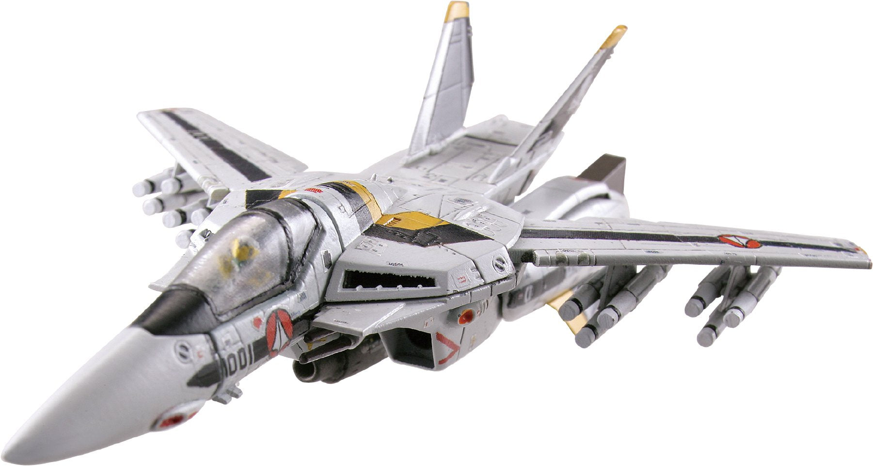 Tomytec 1/144 Scale Macross VF-1S Roy Focker Special Fighter Plastic Model Kit- Japan Figure Store - #1 Bring To You The Best Japanese Goods