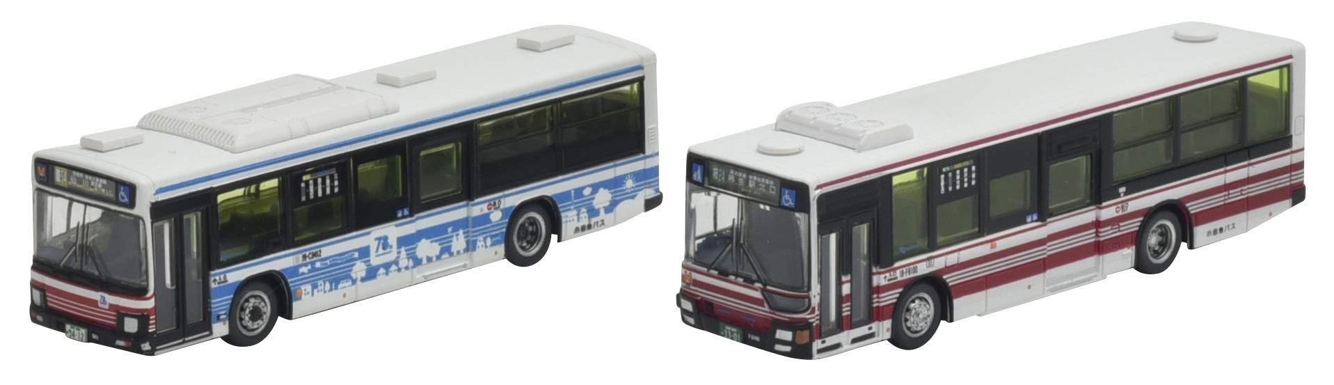 Tomytec 70th Anniversary Odakyu Bus Collection Set of 2 Diorama Supplies Limited Edition- Japan Figure Store - #1 Bring To You The Best Japanese Goods