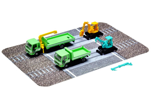 Tomytec Japan Truck Collection Torakore Track & Railroad Vehicle Set C Diorama 319924- Japan Figure Store - #1 Bring To You The Best Japanese Goods