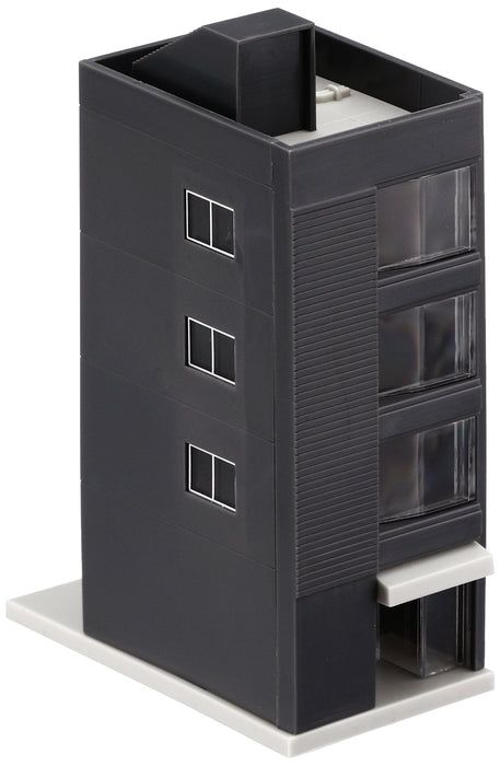 Tomytec Commercial Building A Dark Gray 4242 N Gauge Railway Model Supplies- Japan Figure Store - #1 Bring To You The Best Japanese Goods