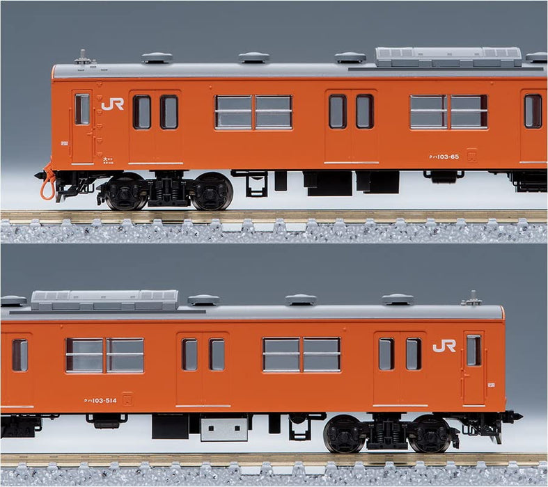 Tomytec Tomix N Gauge JR 103 Series Commuter Train West Japan Spec Mixed Formation Orange Set 97940- Japan Figure Store - #1 Bring To You The Best Japanese Goods