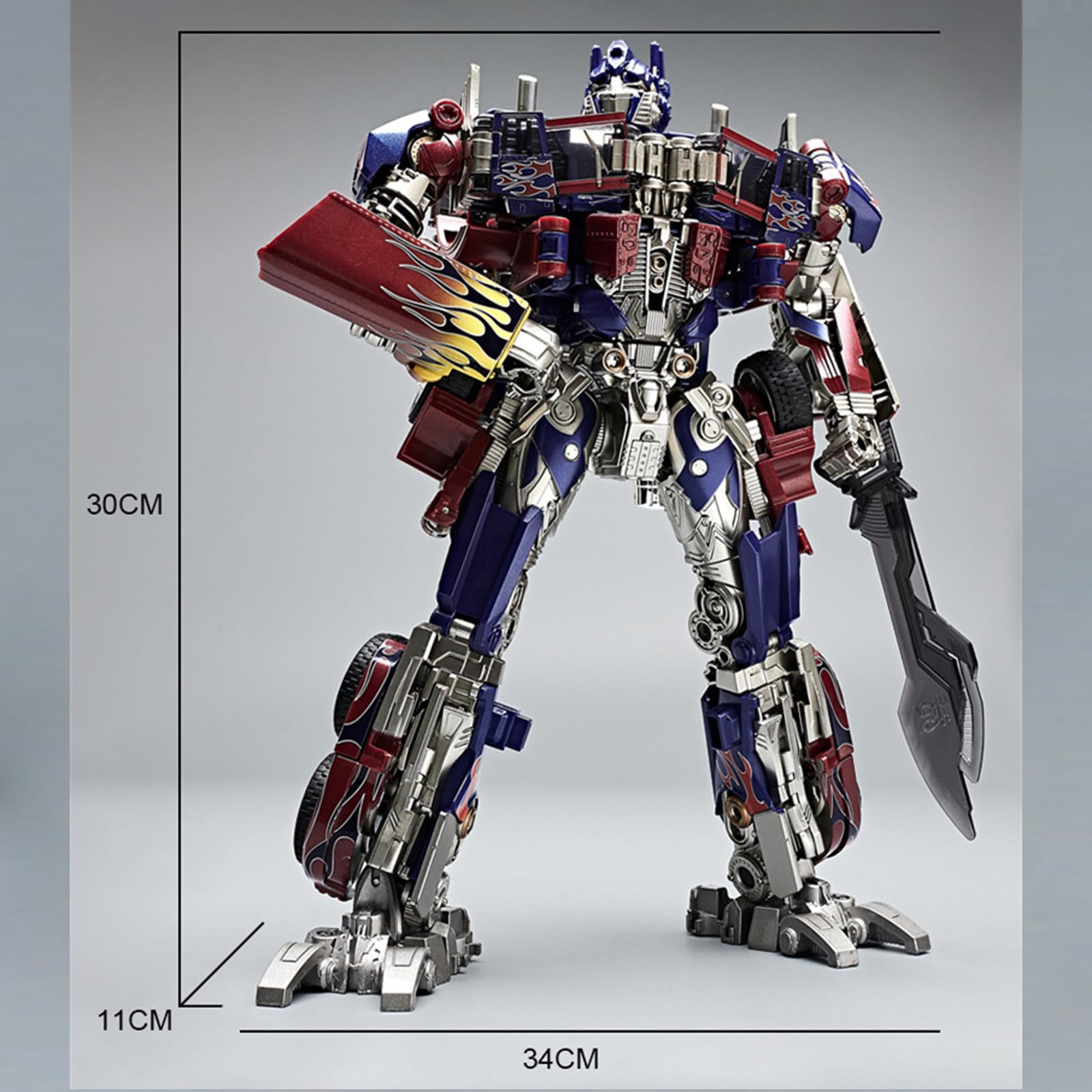 Transformers Optimus Prime 30cm Robot Toy Zinc Alloy Painted Figure Kids Gift (Ant)- Japan Figure Store - #1 Bring To You The Best Japanese Goods