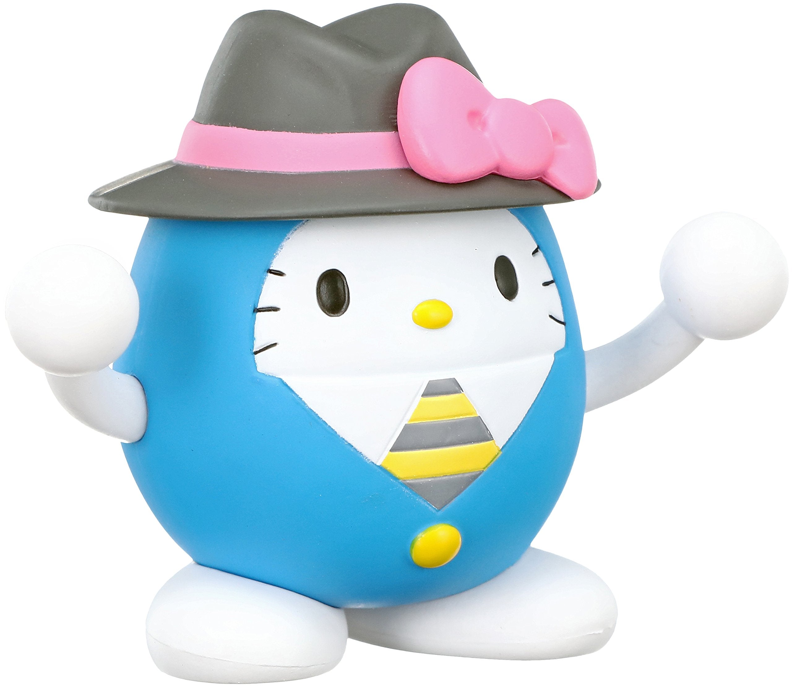 MEDICOM Udf-272 Ultra Detail Figure Doraemon X Hello Kitty Korobashiya 2 Pink- Japan Figure Store - #1 Bring To You The Best Japanese Goods