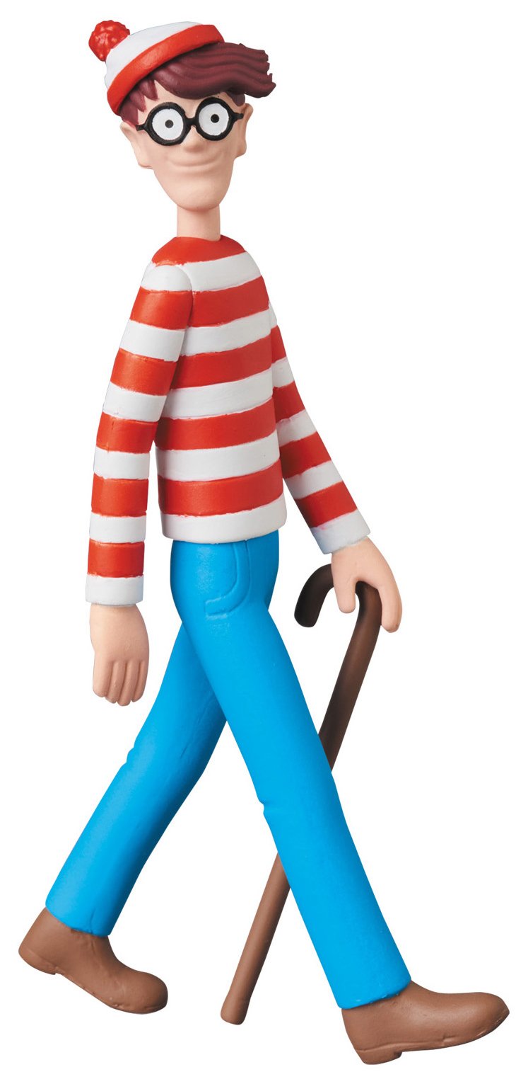 MEDICOM Udf-409 Ultra Detail Figure Wally Where'S Wally?- Japan Figure Store - #1 Bring To You The Best Japanese Goods