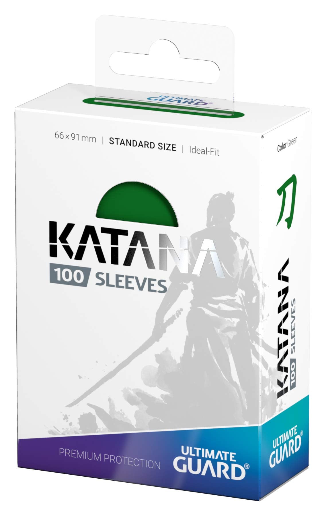 Ultimate Guard Katana Sleeves Standard Size Green X 100 Set- Japan Figure Store - #1 Bring To You The Best Japanese Goods