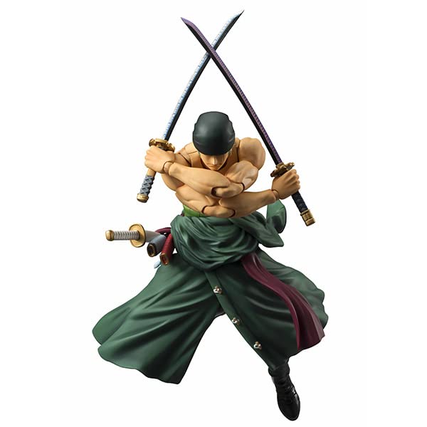 Megahouse Japan Variable Action Heroes One Piece Roronoa Zoro 180Mm Pvc Figure- Japan Figure Store - #1 Bring To You The Best Japanese Goods