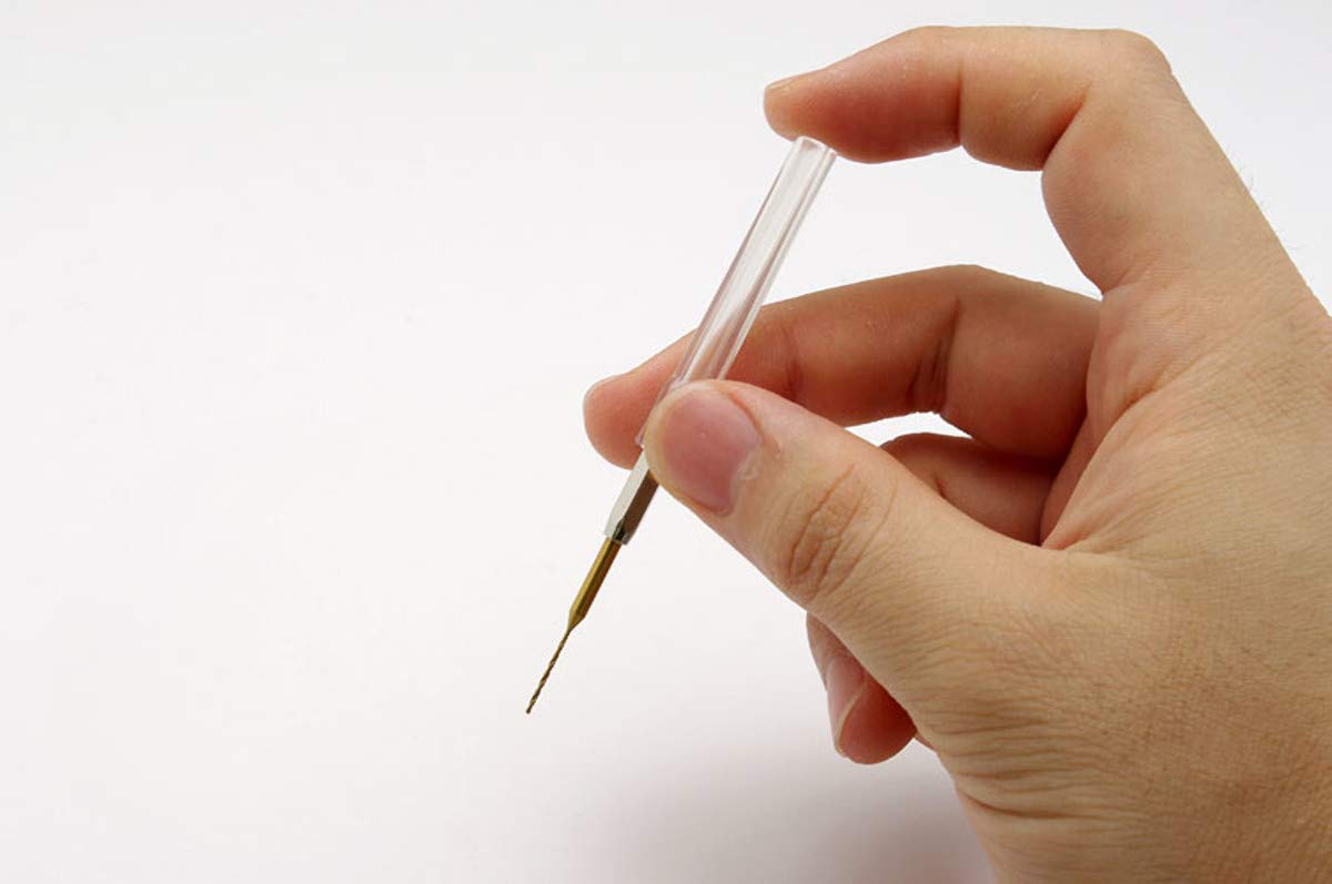 Wave Hg One Touch Pin Vise Dedicated Drill Blade (Single Item) Precision Type 0.9Mm- Japan Figure Store - #1 Bring To You The Best Japanese Goods