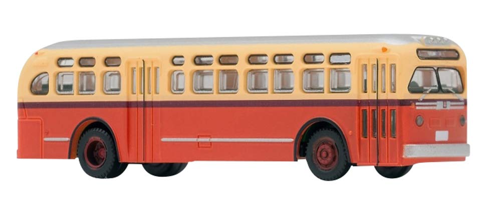 Tomytec World Bus Collection GMC TDH4512 Orange Diorama Supplies Limited Edition- Japan Figure Store - #1 Bring To You The Best Japanese Goods