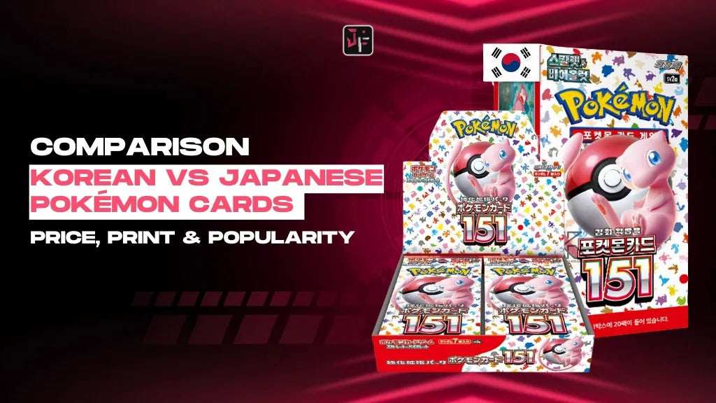 korean vs japanese pokemon cards