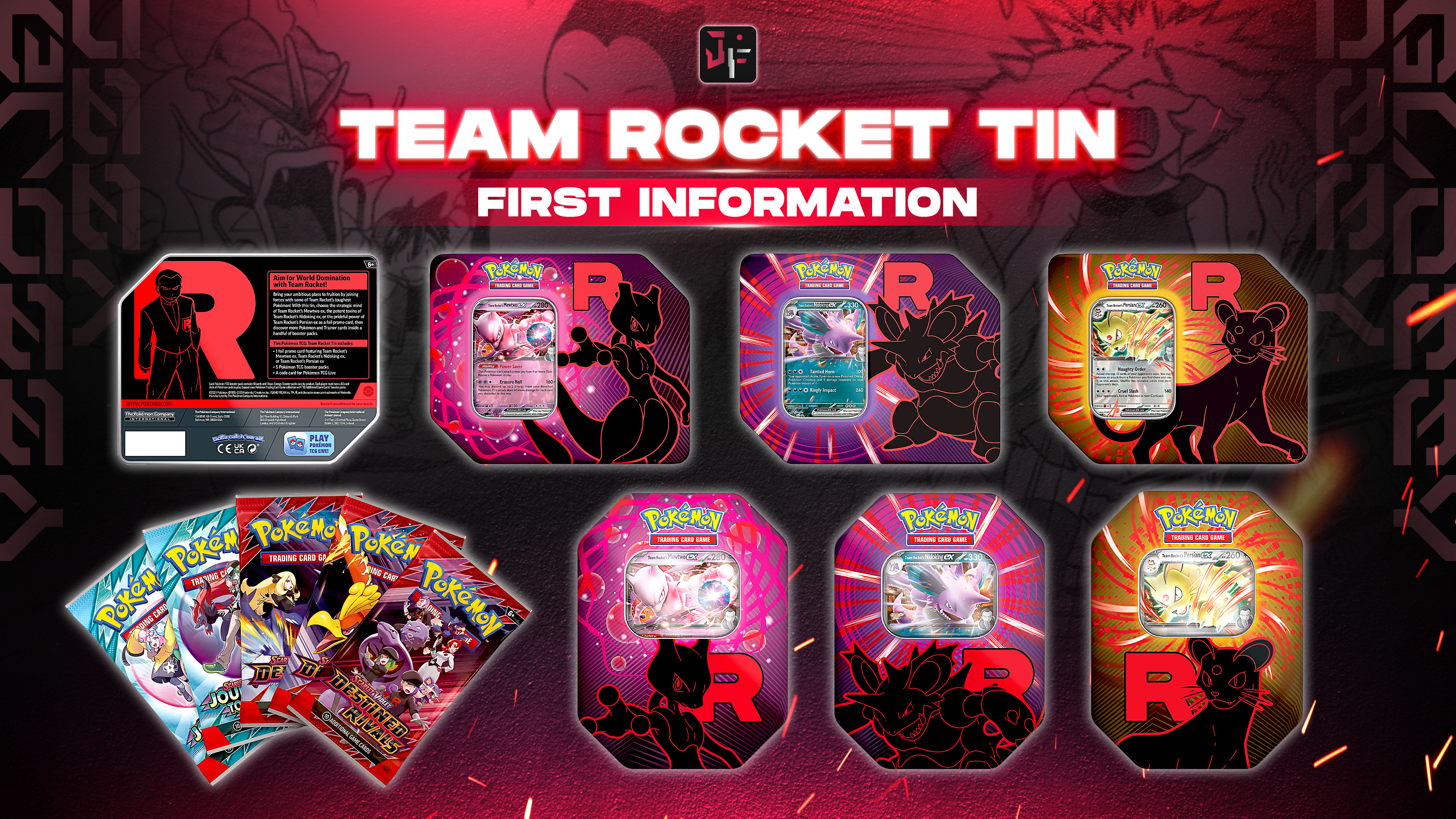 team rocket tin first information