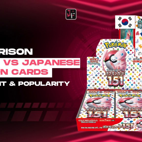 korean vs japanese pokemon cards