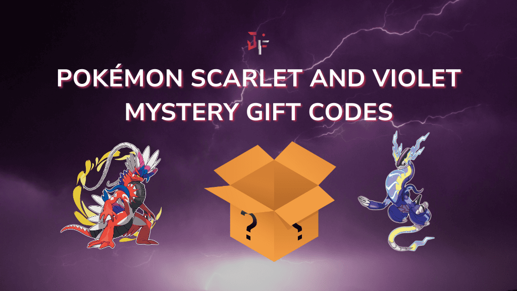 pokemon scarlet and violet mystery gift codes