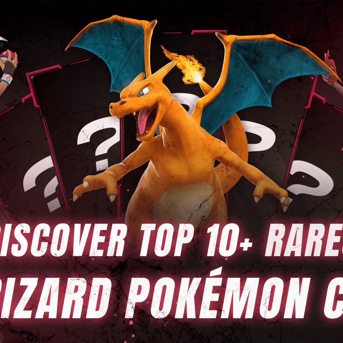 Delve into the Pokémon World: Top 10 Rarest Charizard cards!