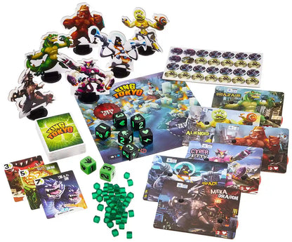 Hobby Japan King Of Tokyo Board Game (2-6 Players 8+ Years 30 Min)- Japan Figure Store - #1 Bring To You The Best Japanese Goods
