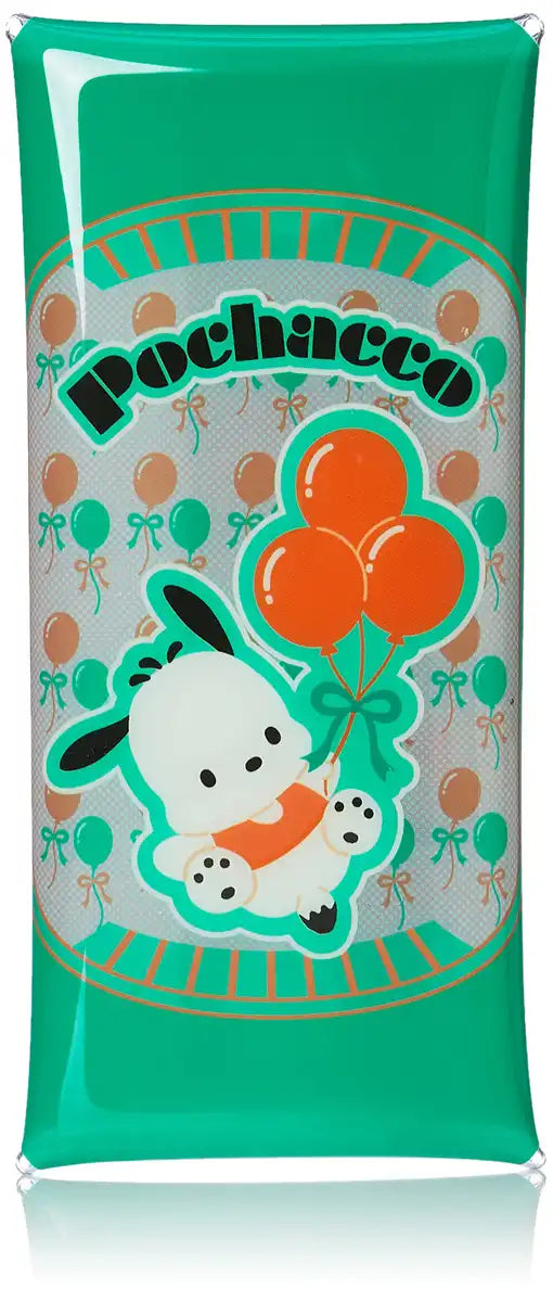 Sanrio Pochacco Clear Multi-Use Large Pencil and Accessory Case- Japan Figure Store - #1 Bring To You The Best Japanese Goods