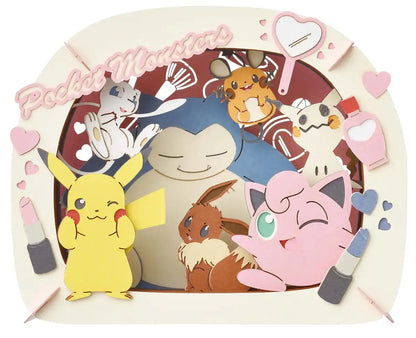 ENSKY Pt-240 Paper Theater Pokemon Heart Cosmetics- Japan Figure Store - #1 Bring To You The Best Japanese Goods