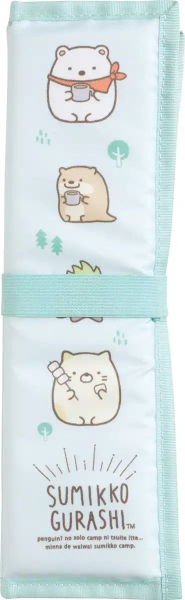 SAN-X Sumikko Gurashi Foldable Sheet Cushion Sumikko Camp With Kawauso- Japan Figure Store - #1 Bring To You The Best Japanese Goods
