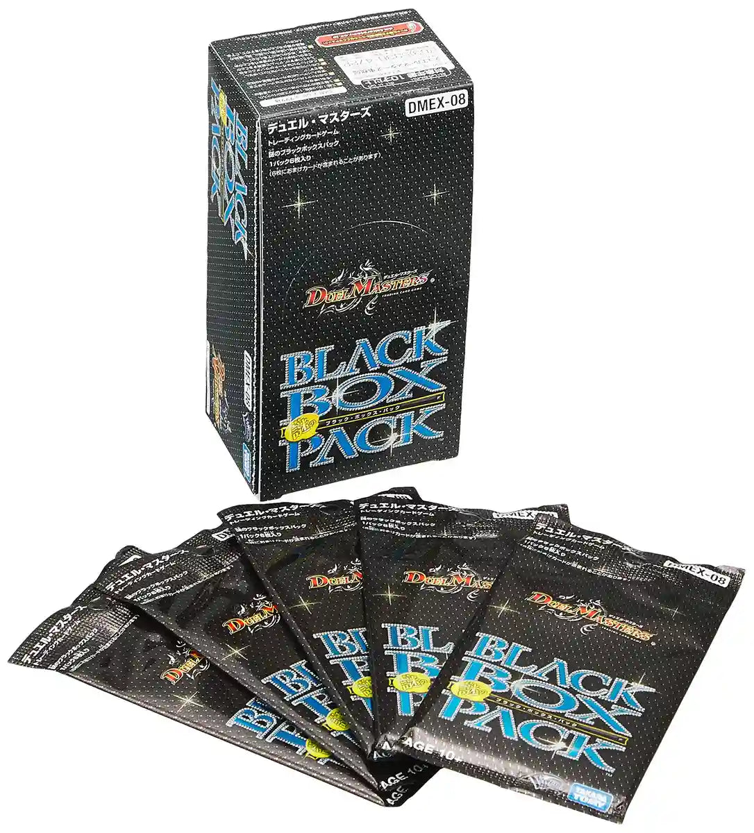 Takara Tomy Duel Masters Tcg Dmex-08 Mysterious Black Box Pack Dp-Box Japanese Collectible Cards- Japan Figure Store - #1 Bring To You The Best Japanese Goods