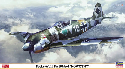 HASEGAWA - 1/48 Focke-Wulf Fw190A-4 'Nowotny' Plastic Model- Japan Figure Store - #1 Bring To You The Best Japanese Goods
