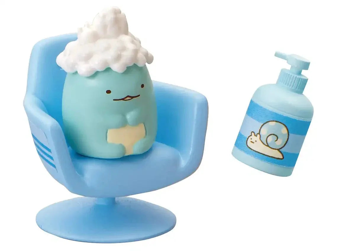 RE-MENT 172064 Sumikko Gurashi Choki Choki Small Beauty Parlor 1 Box 8 Figures Complete Set- Japan Figure Store - #1 Bring To You The Best Japanese Goods
