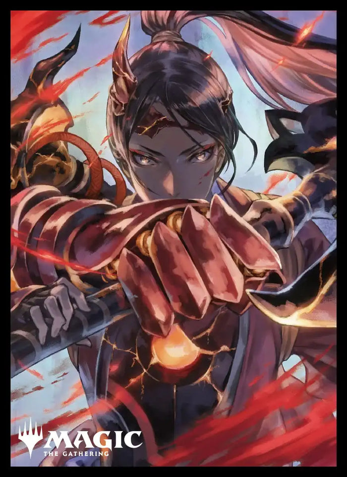 ENSKY Magic: The Gathering Card Sleeve Kamigawa: Neon Dynasty 'Risona, Asari Commander' Mtgs-206- Japan Figure Store - #1 Bring To You The Best Japanese Goods