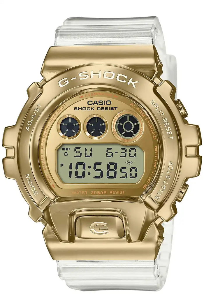 Casio G-Shock GM-6900SG-9JF Men's Clear Metal-Covered Watch - Genuine Domestic Product- Japan Figure Store - #1 Bring To You The Best Japanese Goods