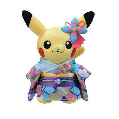Pokemon Center Plush Toy Pikachu in Kimono 22cm Tall Kanazawa Edition- Japan Figure Store - #1 Bring To You The Best Japanese Goods