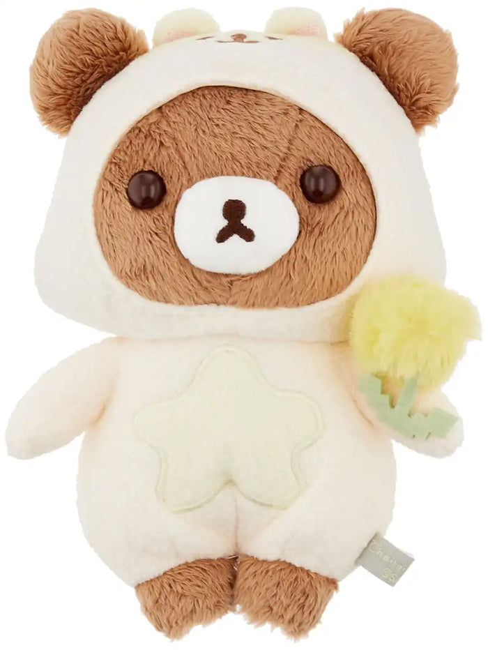 San-X Rilakkuma Chairoikoguma Plush Toy Mf45901 Soft and Cuddly- Japan Figure Store - #1 Bring To You The Best Japanese Goods