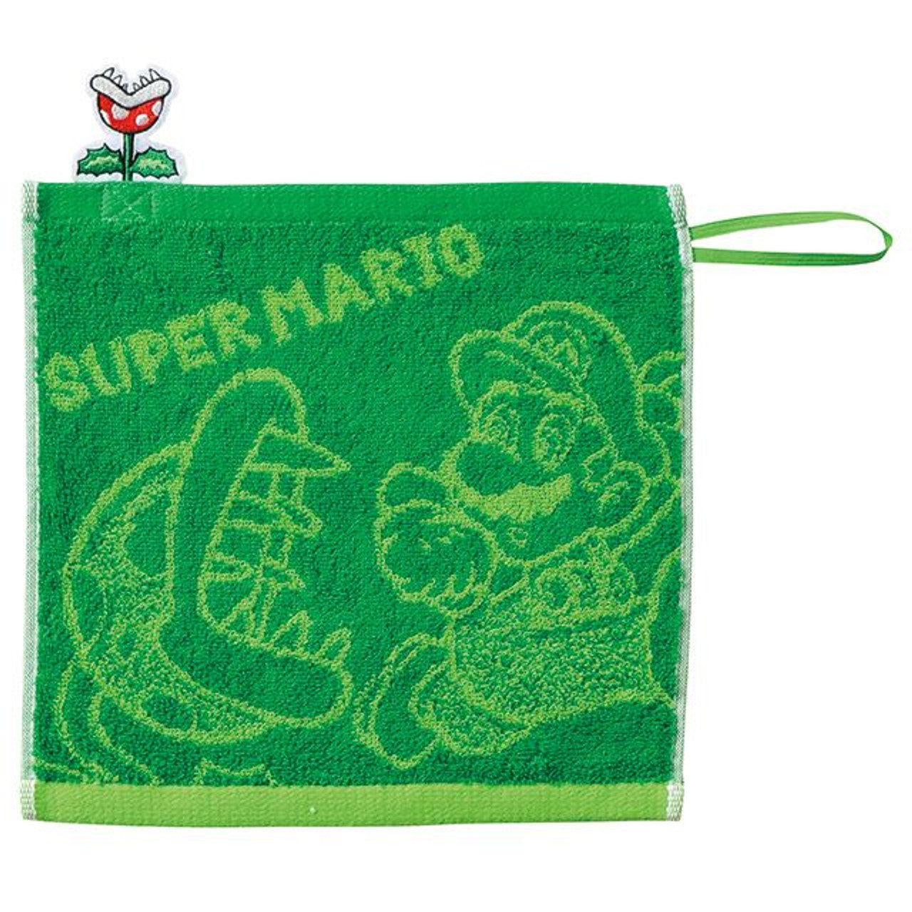 MARUSHIN Super Mario Piranha Plant Mini Towel- Japan Figure Store - #1 Bring To You The Best Japanese Goods