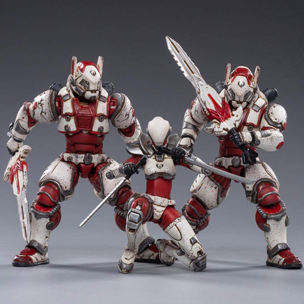Joytoy 1/18 Saluk White Flame Legion 3Pk Action Figure Set Collectibles- Japan Figure Store - #1 Bring To You The Best Japanese Goods
